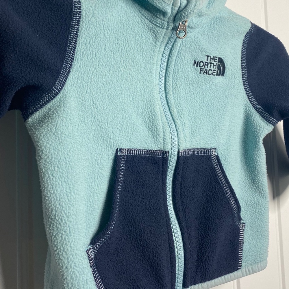 Boys North Face Zip Up Fleece